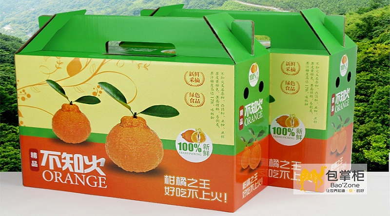 橘子包装设计
